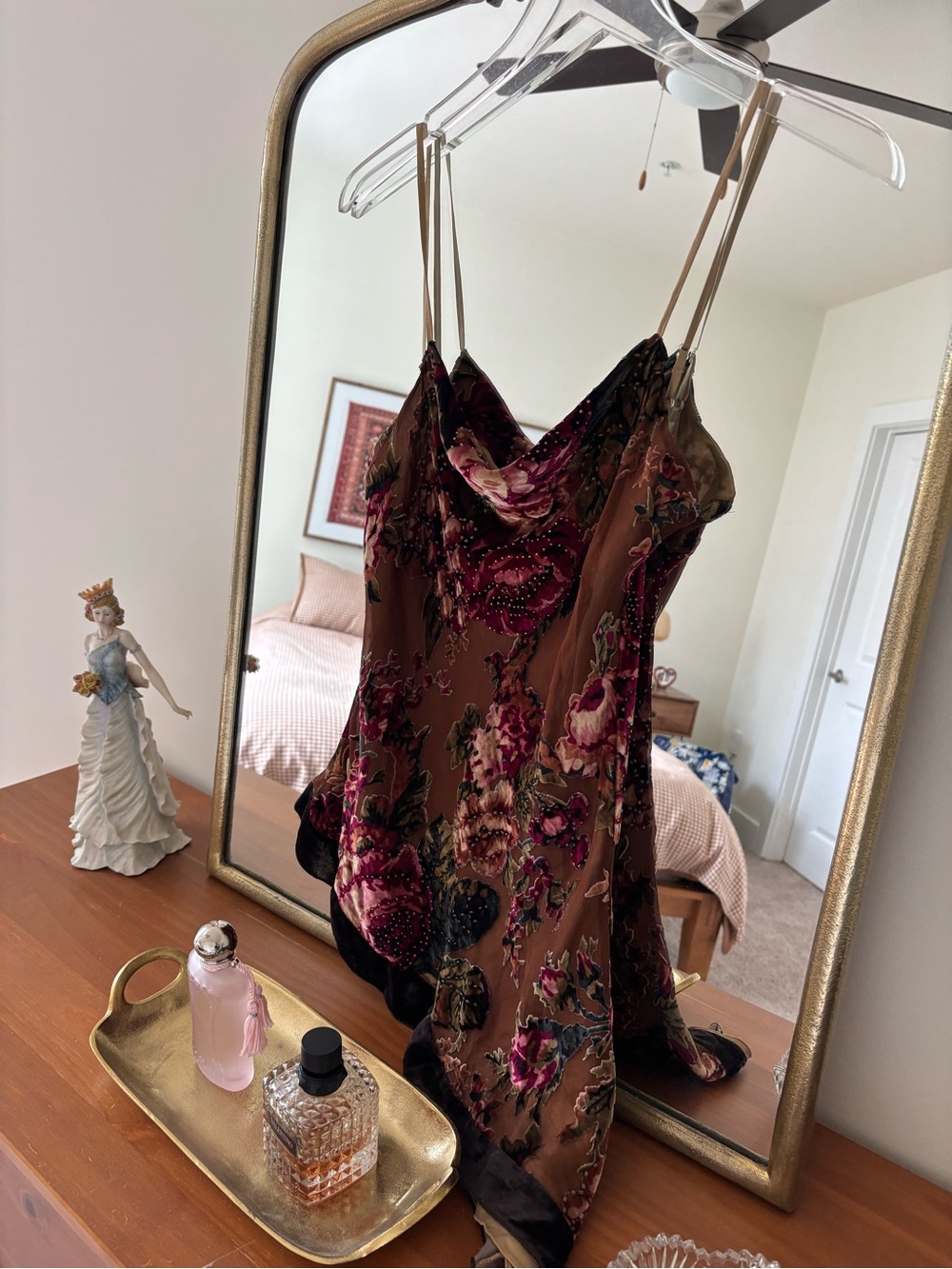 Hale Bob 90s vintage velvet sequence, Cami fairy 🧚 top RARE!